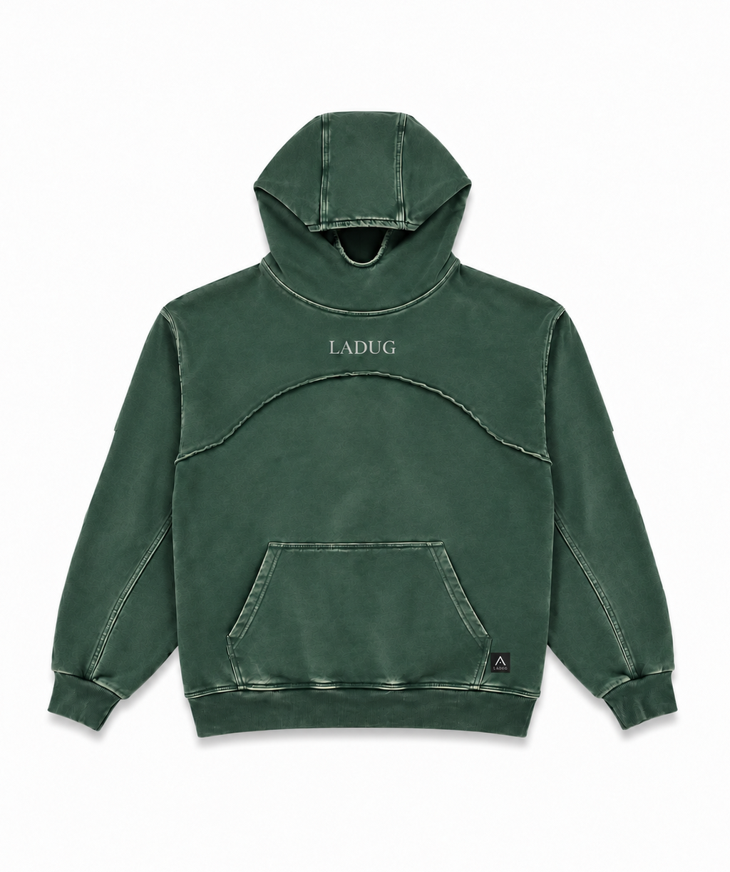 Poleron Oversize Heavyweight Verde | LΛDUG®