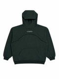 Polerón Oversize Heavyweight Verde con Cuello / LVDUG®