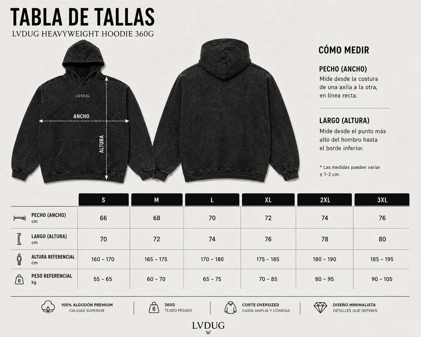 LVDUG® Heavyweight Hoodie