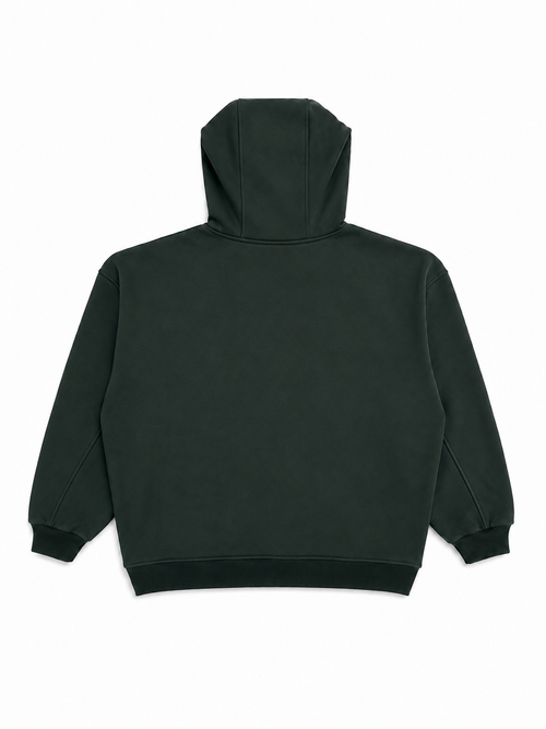 Poleron Oversize Heavyweight Verde | LVDUG®