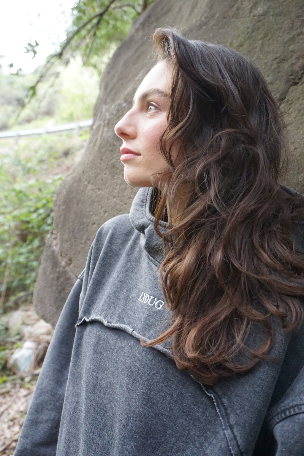 Poleron Heavyweight Hoodie Neck Gris| LVDUG®