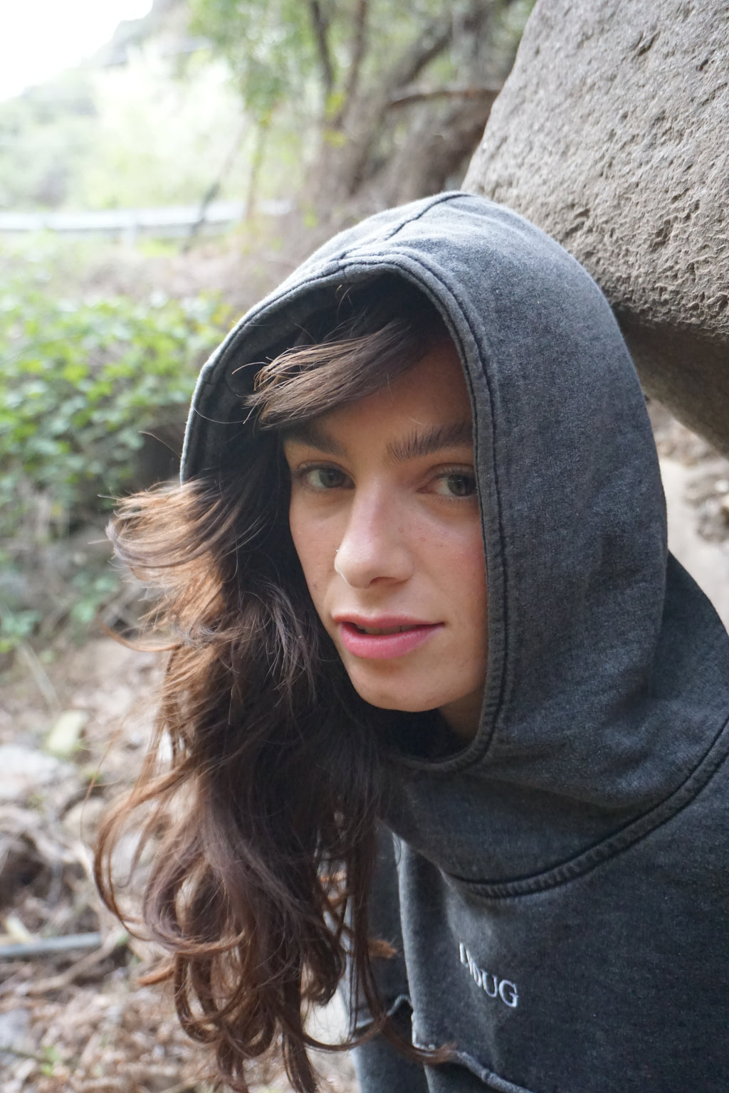 Poleron Heavyweight Hoodie Neck Gris| LVDUG®