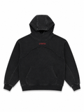 LVDUG® Heavyweight Hoodie Neck (gris con cuello)
